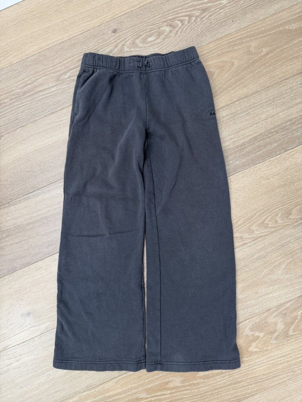 Abercrombie Kids Navy Wide Leg Sweatpants - Size 13/14